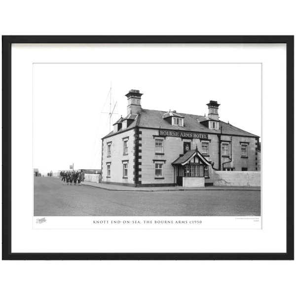 The Francis Frith Collection Knott End On Sea,, The Bourne Arms C1950 Picture Frame Photograph
